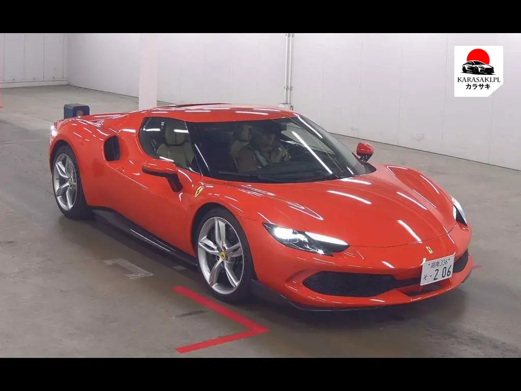 Ferrari 296GTB 2024 from a Japanese auction