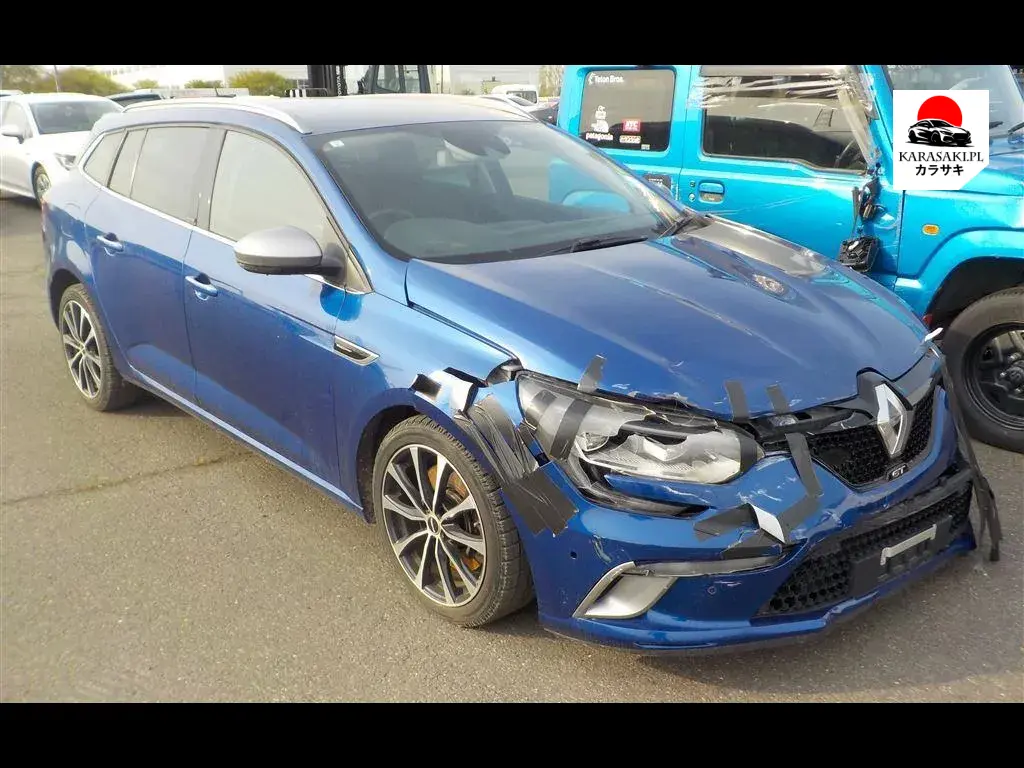 Renault Megane 2019 z aukcji japońskiej