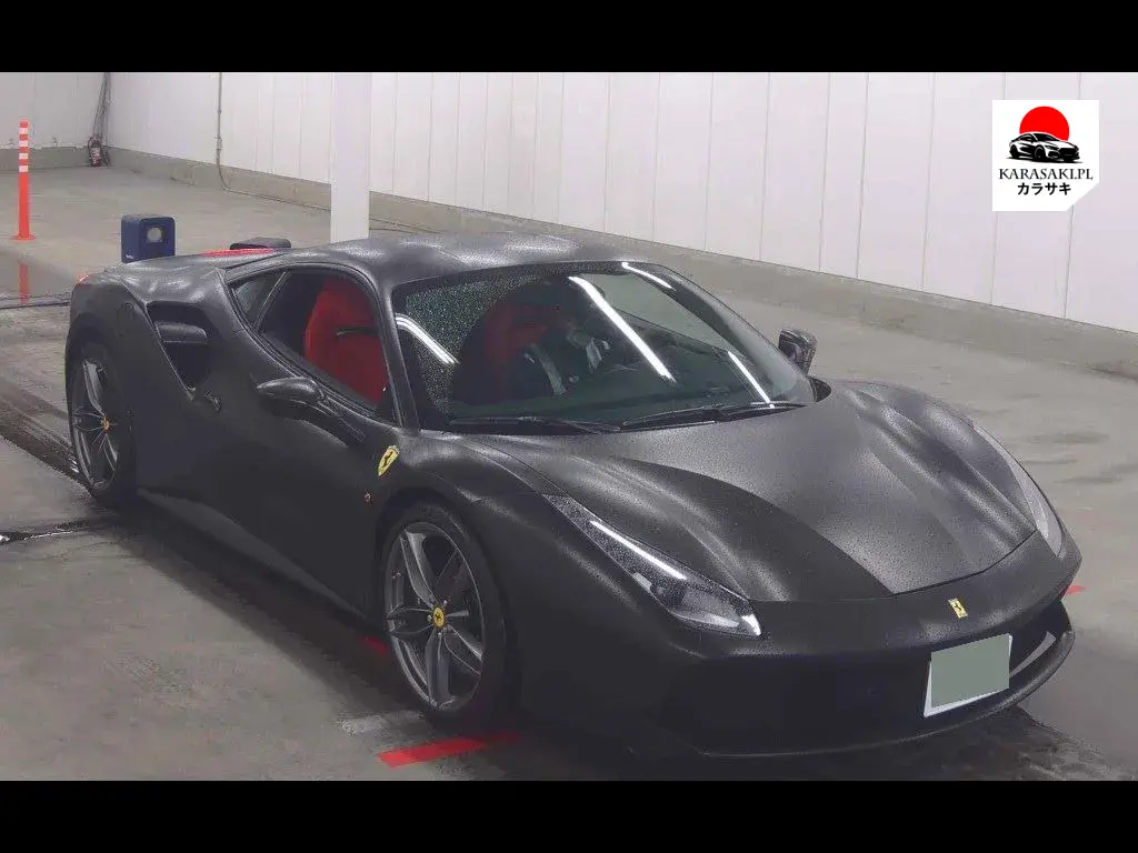Ferrari 488 GTB 2018 z aukcji japońskiej