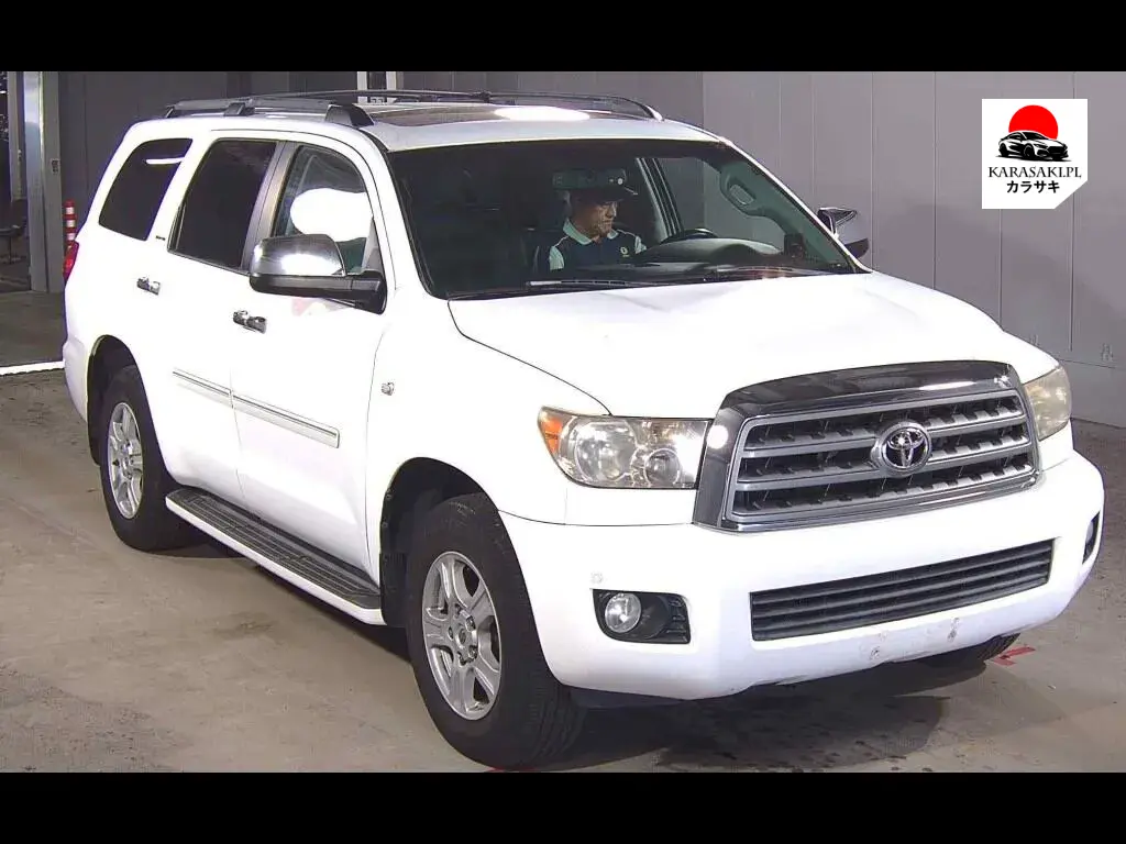 America Toyota Sequoia 2012 z aukcji japońskiej