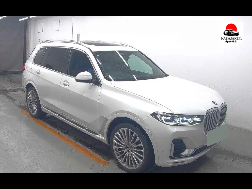 BMW X7 2020 z aukcji japońskiej