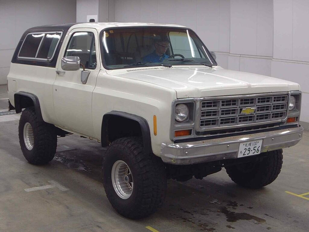 Chevrolet K-5 1991 z aukcji japońskiej
