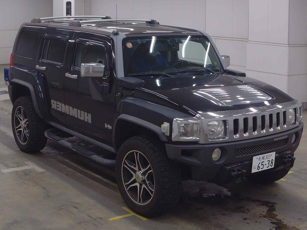 Hummer H3 2008 z aukcji japońskiej