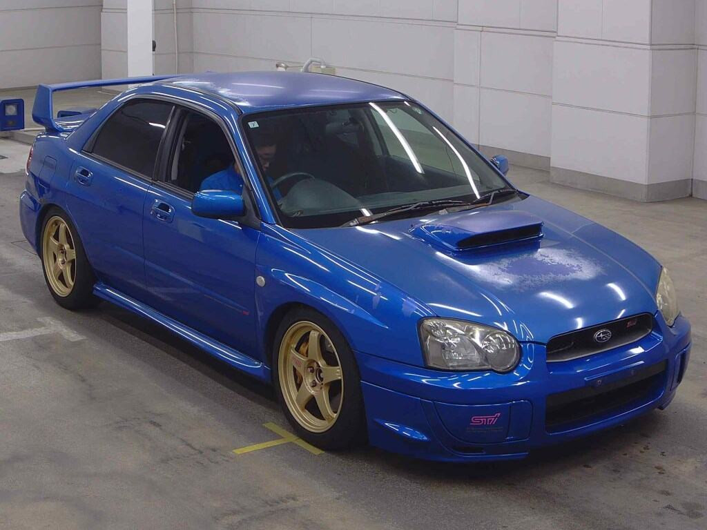 Subaru Impreza WRX 2003 z aukcji japońskiej