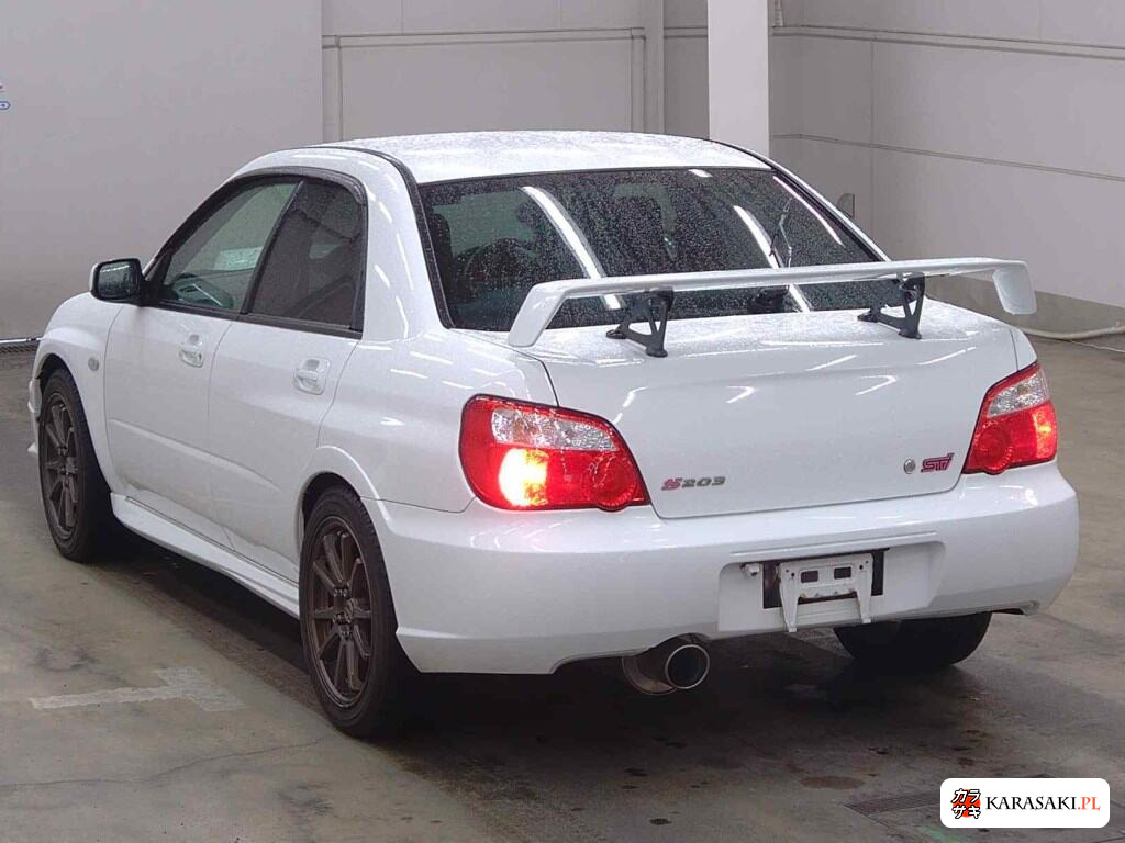 Subaru Impreza 2005 z aukcji japońskiej