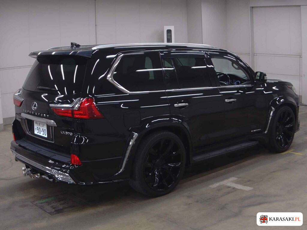 Lexus LX 2016 z aukcji japońskiej