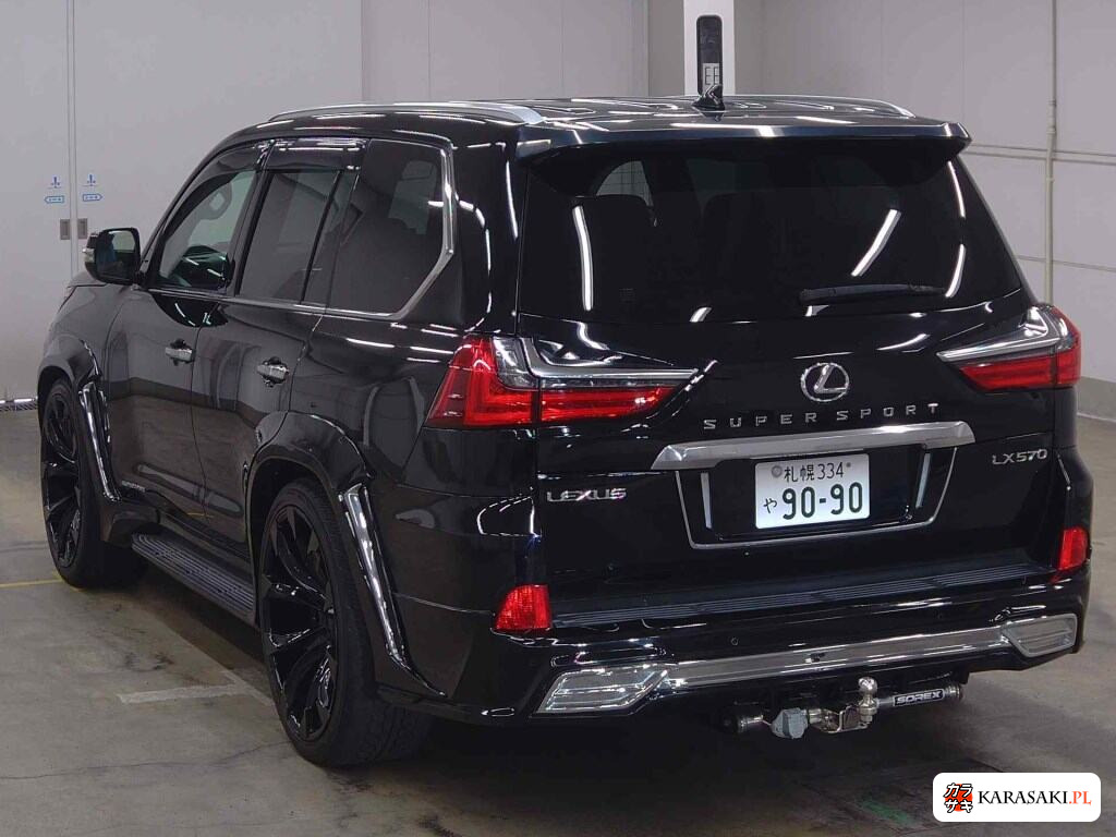Lexus LX 2016 z aukcji japońskiej