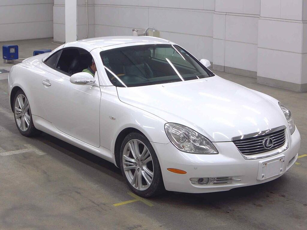 Lexus SC 2006 z aukcji japońskiej