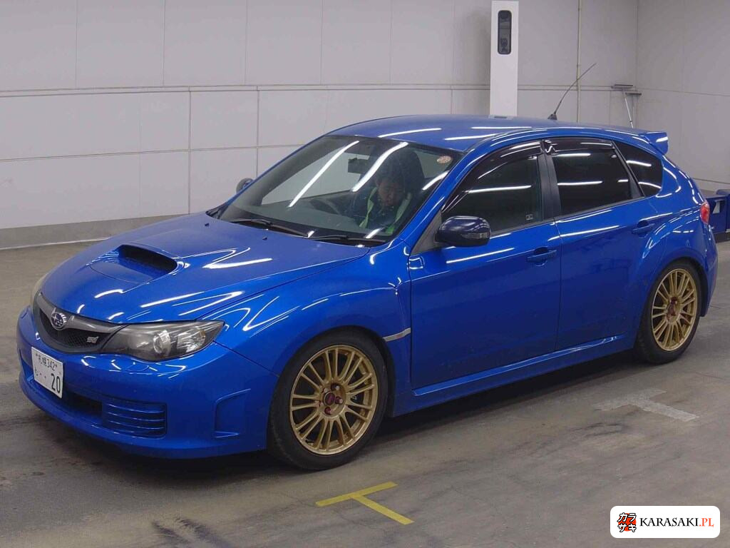 Subaru Impreza 2008 z aukcji japońskiej