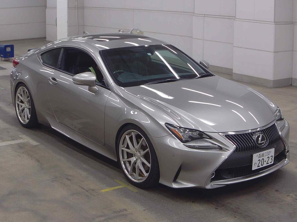 Lexus RC 2015 z aukcji japońskiej