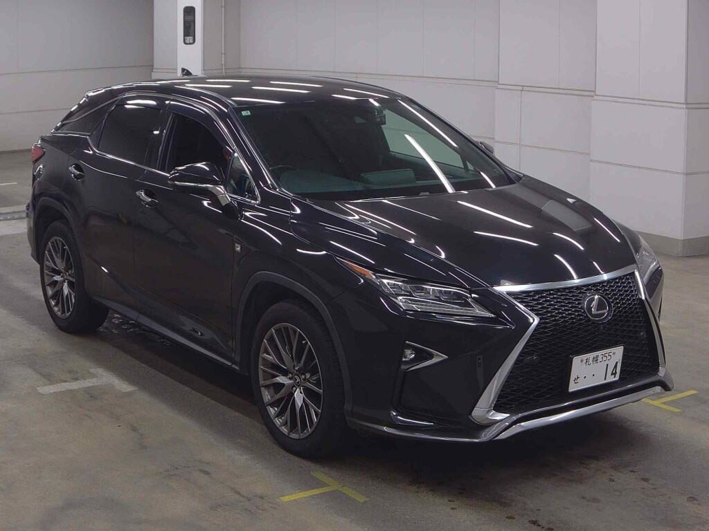 Lexus RX 2017 from a Japanese auction