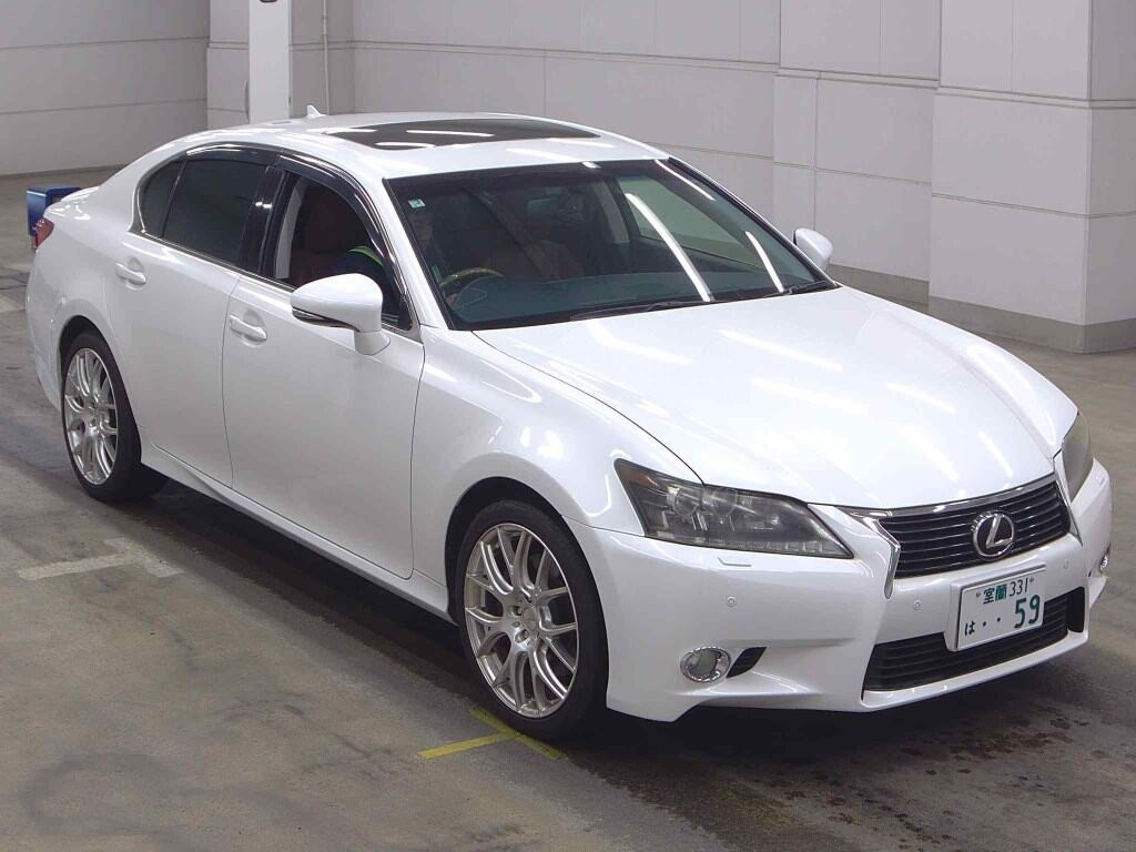 Lexus GS 2012 z aukcji japońskiej