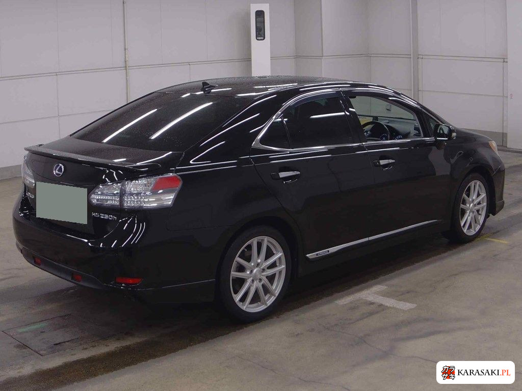 Lexus HS 2009 z aukcji japońskiej