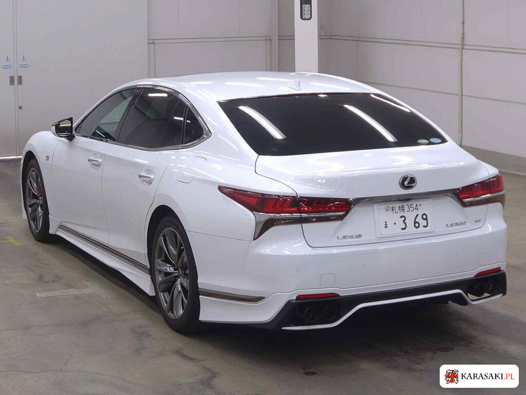 Lexus LS 2019 z aukcji japońskiej