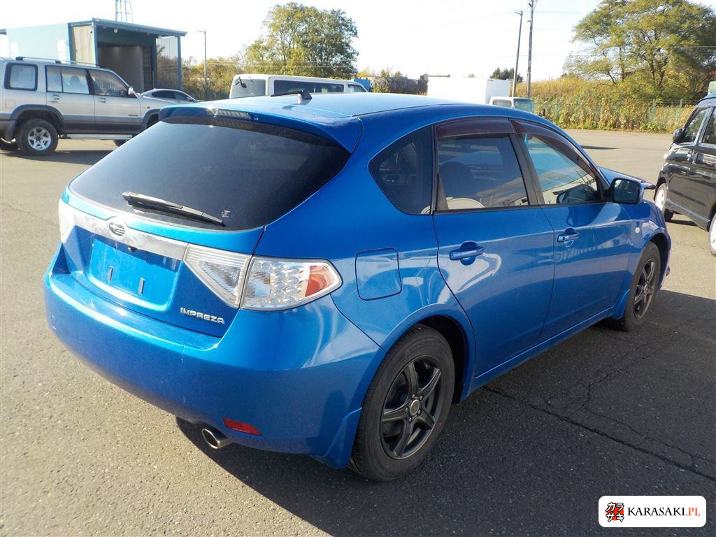 Subaru Impreza 2009 z aukcji japońskiej