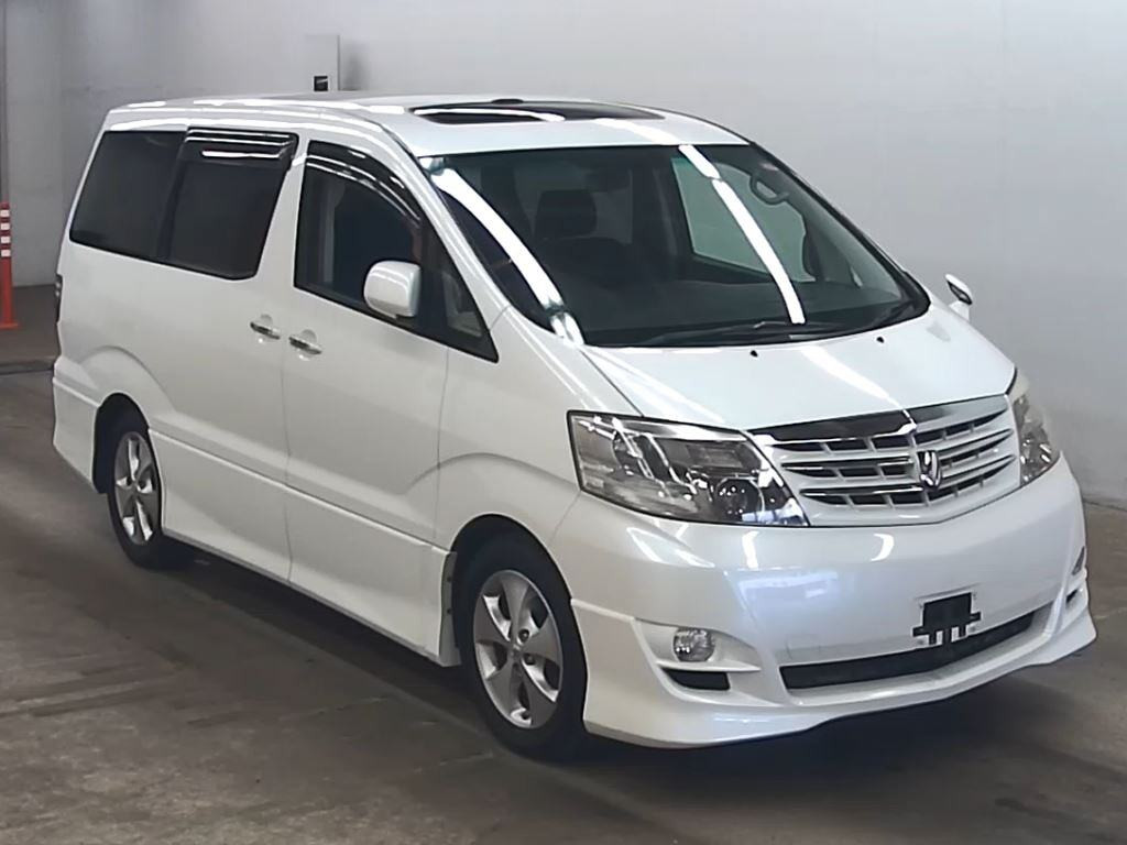 Toyota Alphard V 2008 z aukcji japońskiej