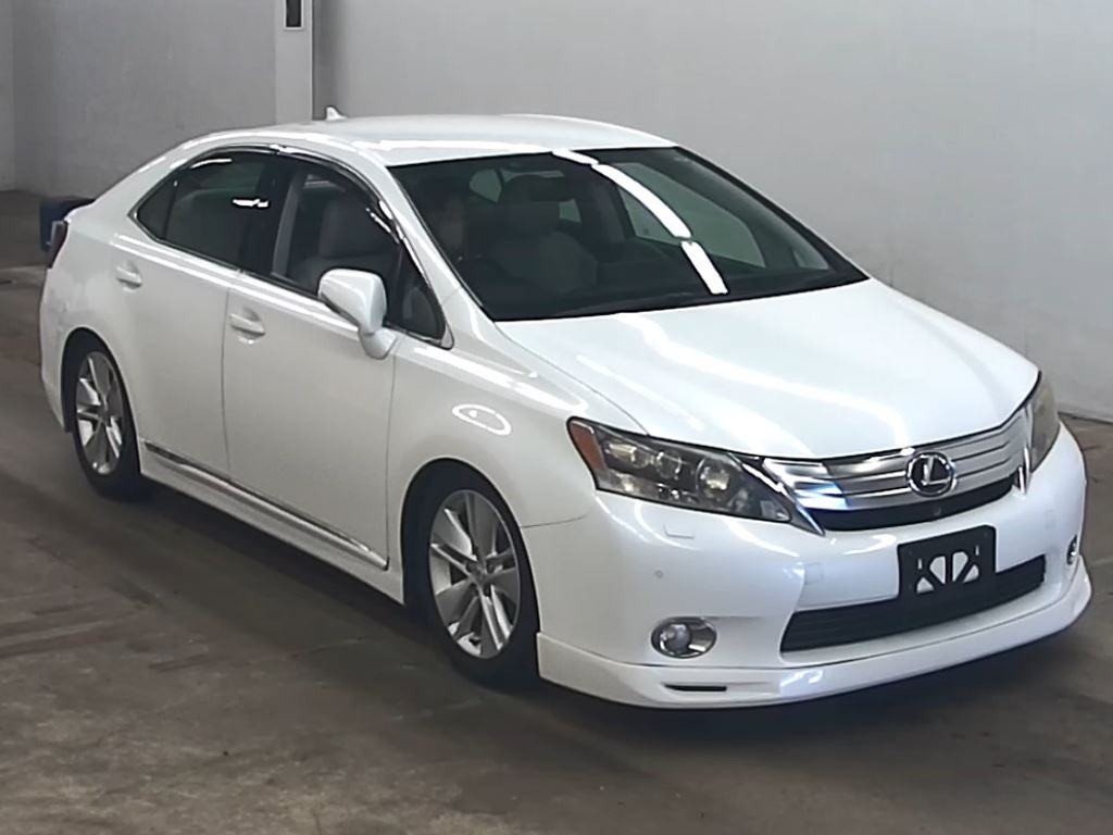 Lexus HS 2009 z aukcji japońskiej