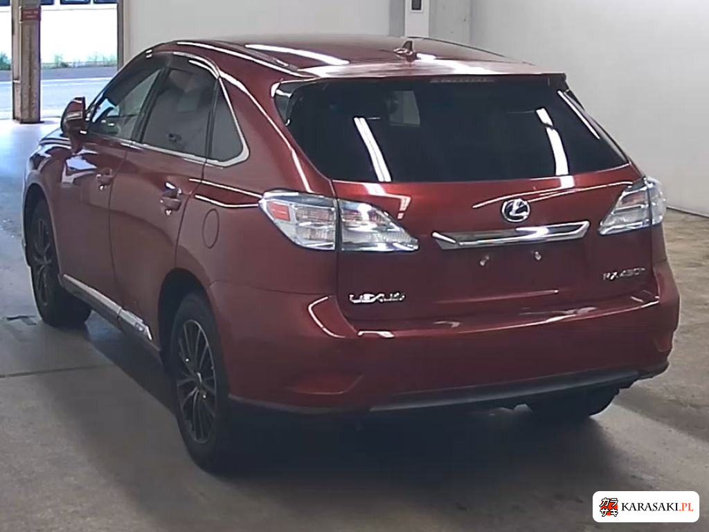 Lexus RX 2009 z aukcji japońskiej