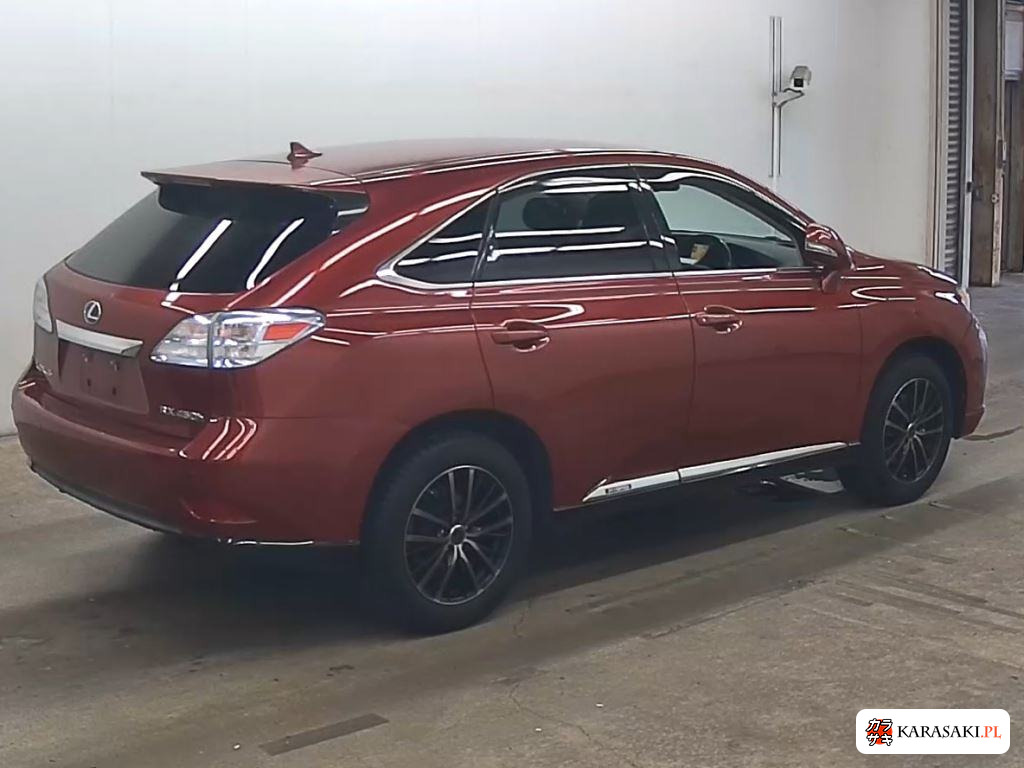 Lexus RX 2009 z aukcji japońskiej