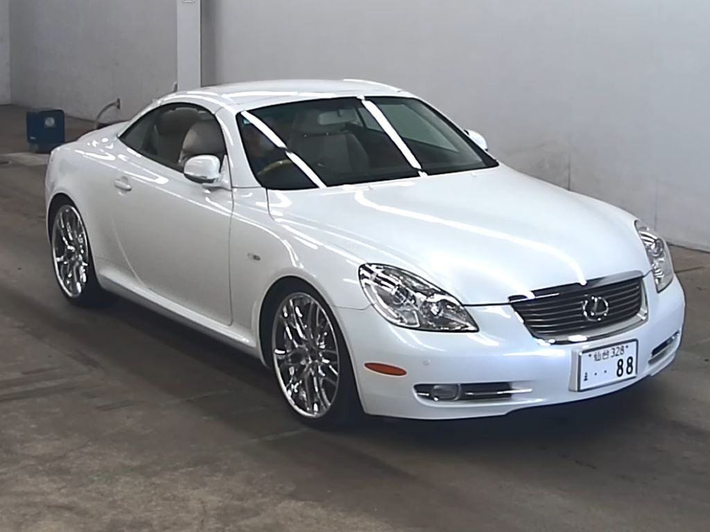 Lexus SC 2007 z aukcji japońskiej