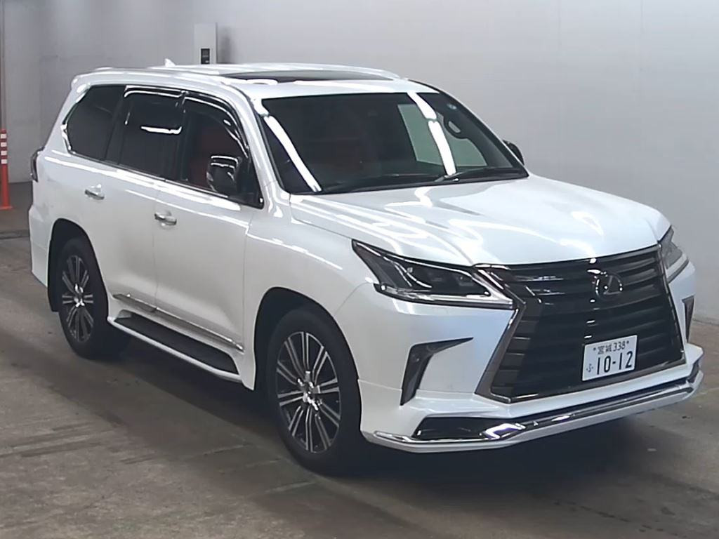 Lexus LX 2019 z aukcji japońskiej