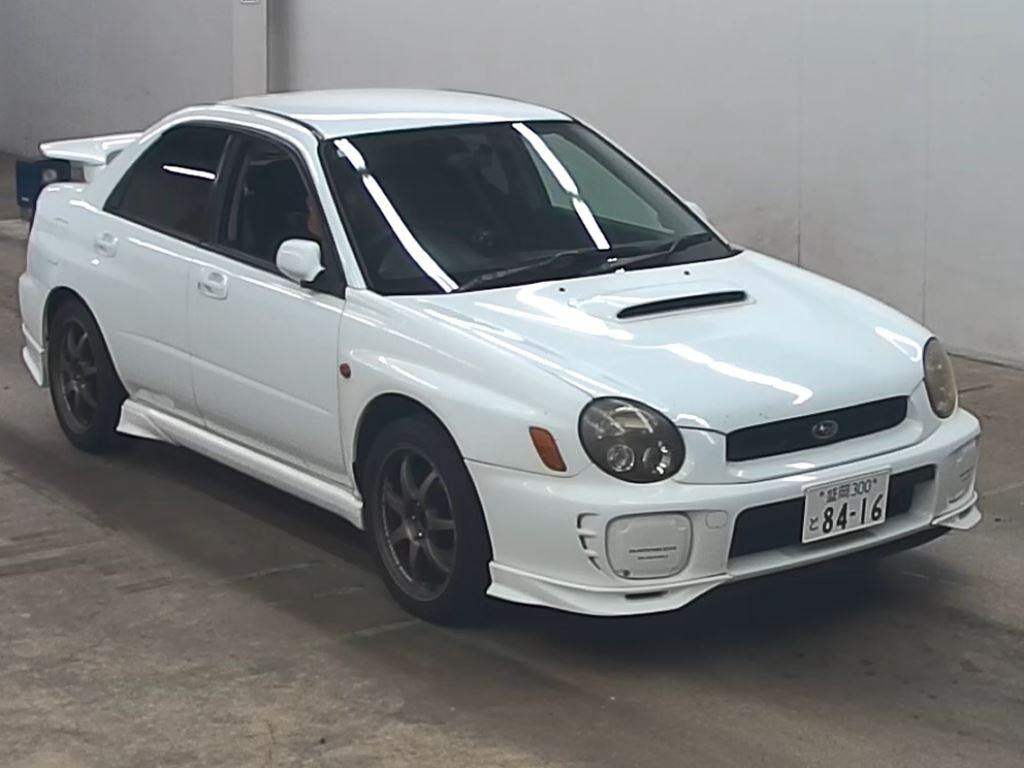 Subaru Impreza WRX 2002 z aukcji japońskiej