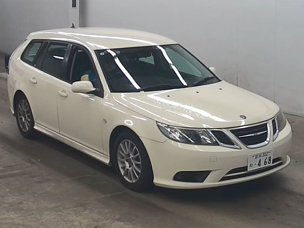 Saab 9-3 Series 2008 z aukcji japońskiej