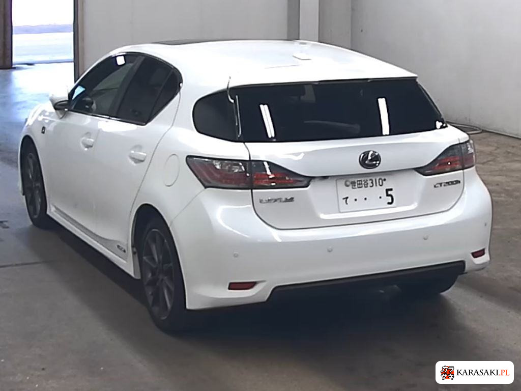 Lexus CT 2011 z aukcji japońskiej