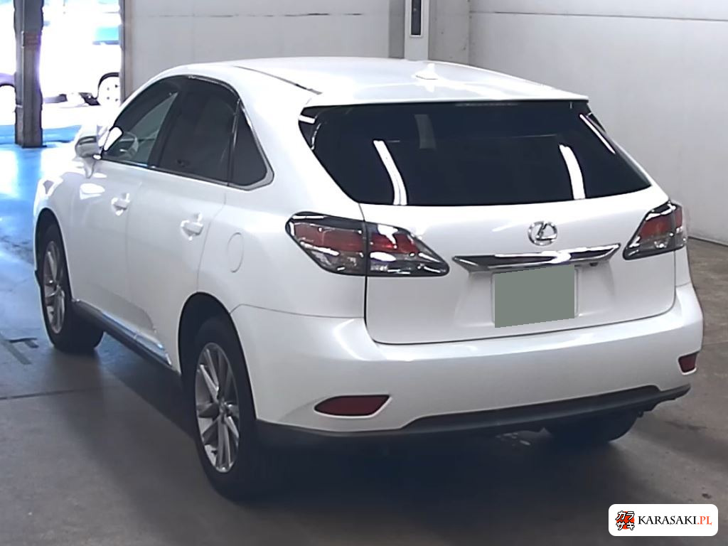 Lexus RX 2013 z aukcji japońskiej
