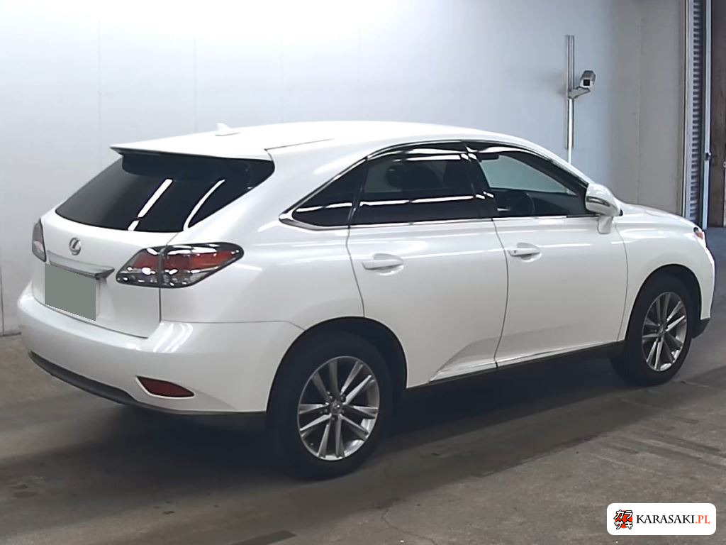 Lexus RX 2013 z aukcji japońskiej