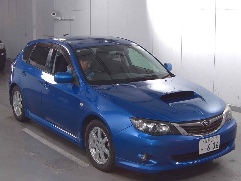 Subaru Impreza 2007 z aukcji japońskiej