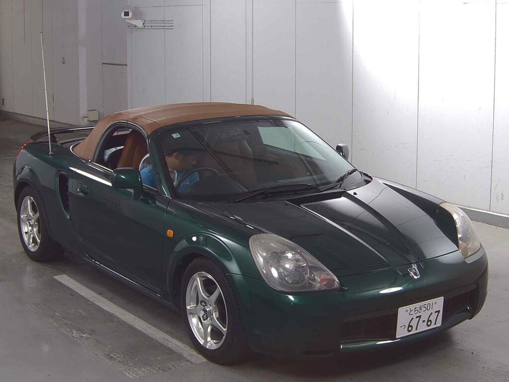 Toyota MR-S 2001 z aukcji japońskiej