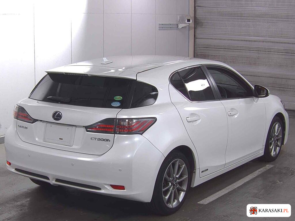 Lexus CT 2013 z aukcji japońskiej