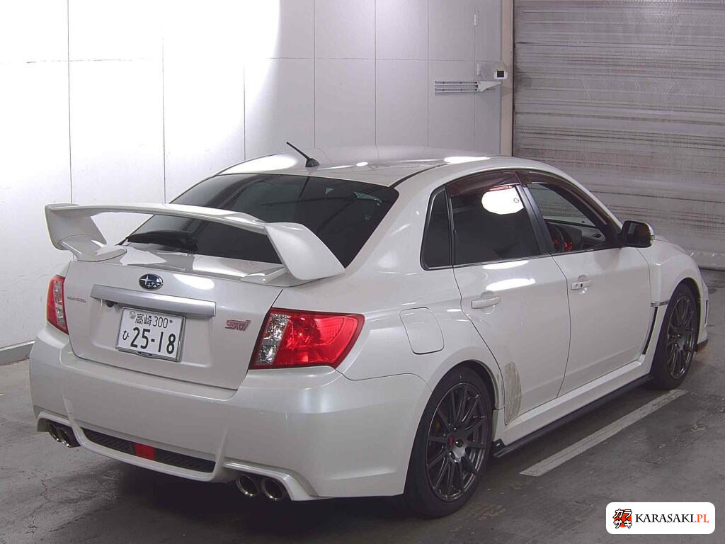 Subaru Impreza 2012 z aukcji japońskiej
