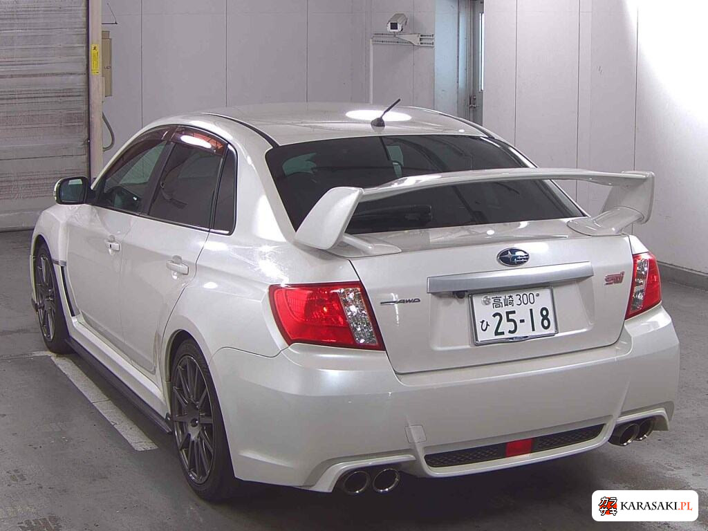 Subaru Impreza 2012 z aukcji japońskiej