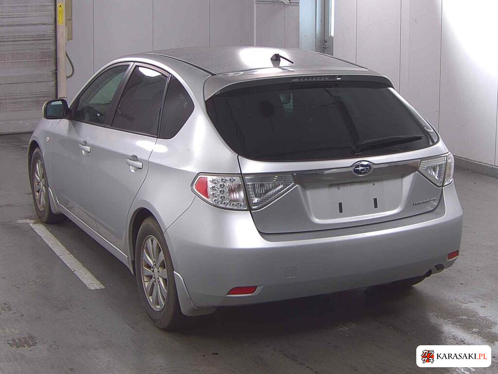 Subaru Impreza 2008 z aukcji japońskiej