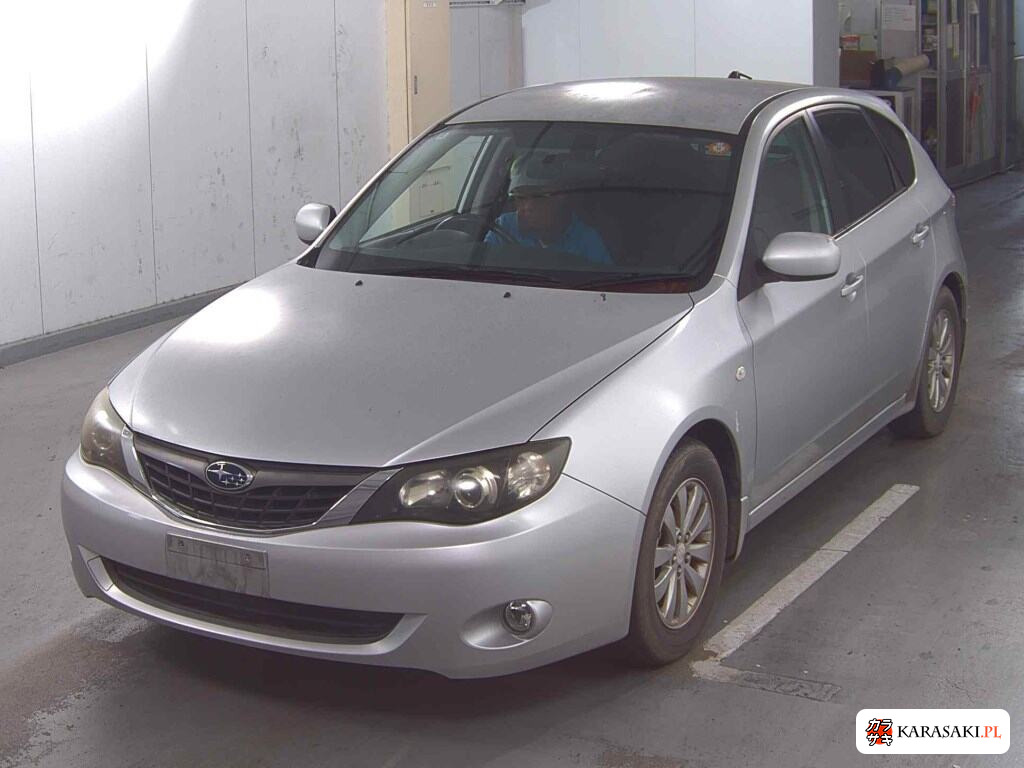 Subaru Impreza 2008 z aukcji japońskiej