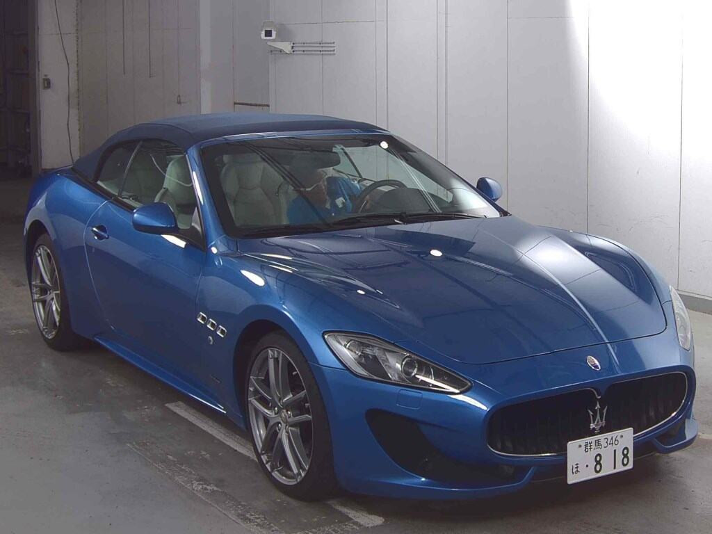 Maserati Grancabrio 2016 z aukcji japońskiej