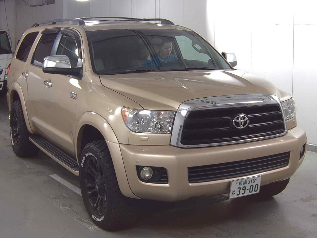 America Toyota Sequoia 2011 z aukcji japońskiej