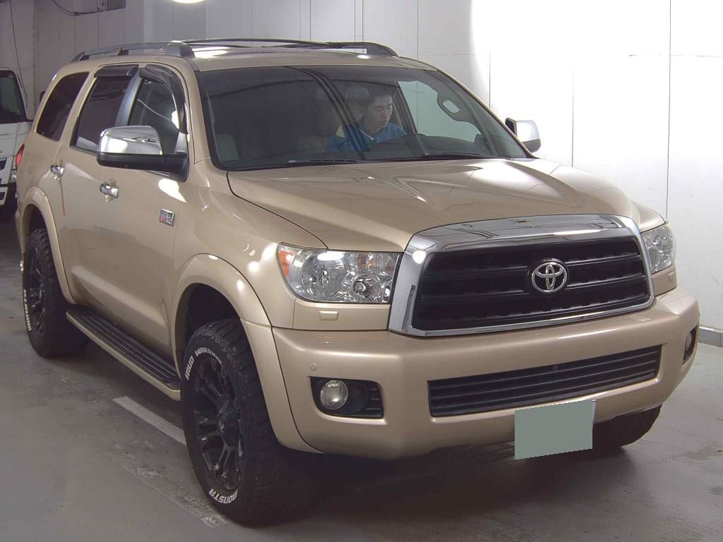 America Toyota Sequoia 2011 z aukcji japońskiej