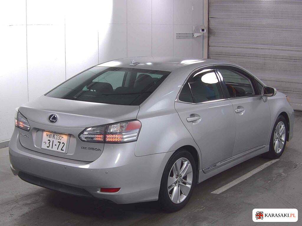Lexus HS 2009 z aukcji japońskiej