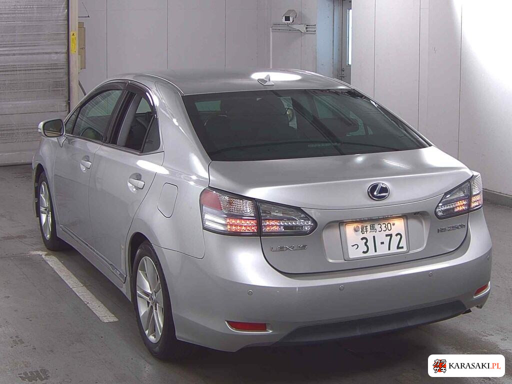 Lexus HS 2009 z aukcji japońskiej