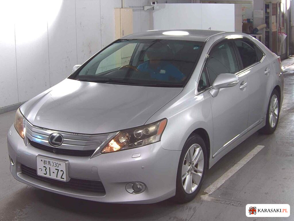 Lexus HS 2009 z aukcji japońskiej