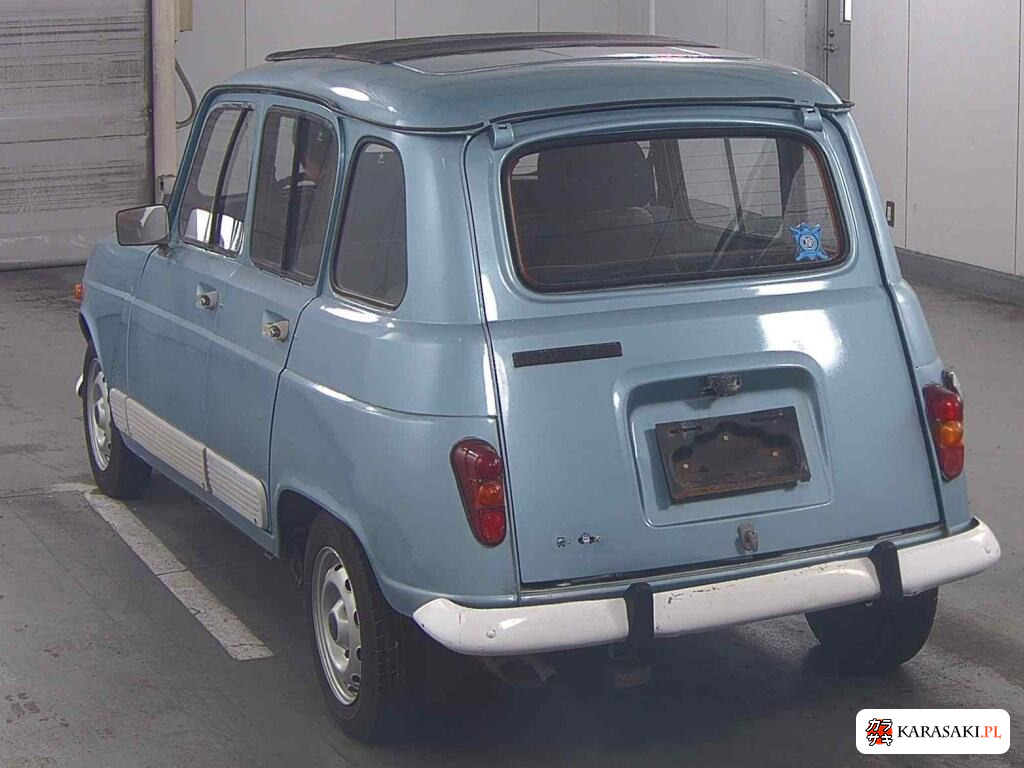 Renault 4 1990 z aukcji japońskiej