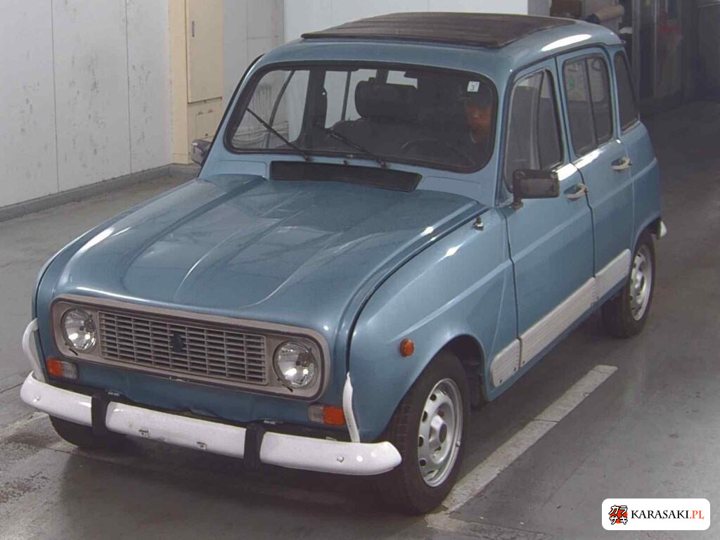 Renault 4 1990 z aukcji japońskiej