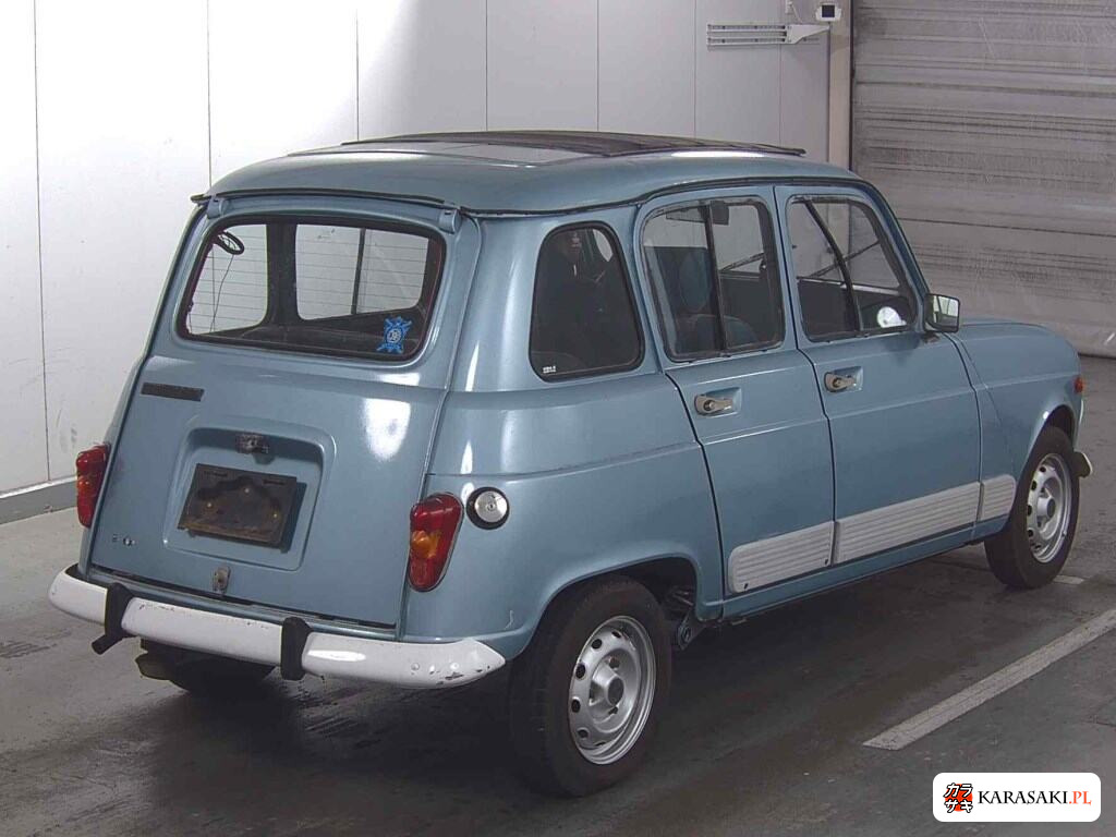 Renault 4 1990 z aukcji japońskiej