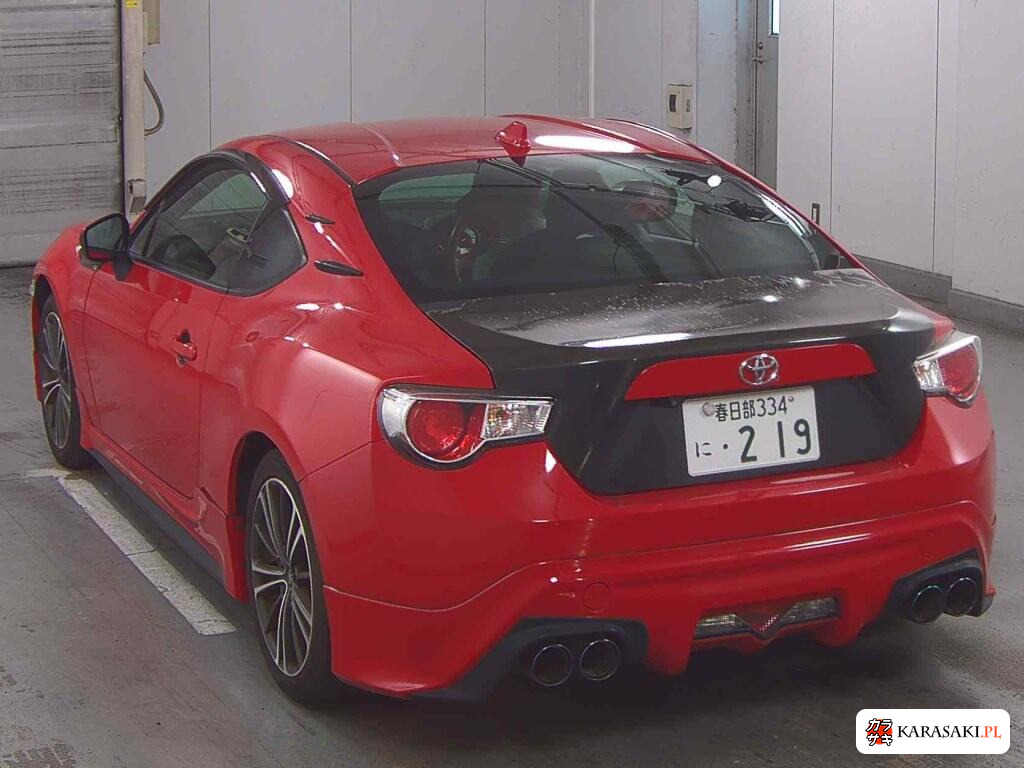Toyota 86 2016 z aukcji japońskiej