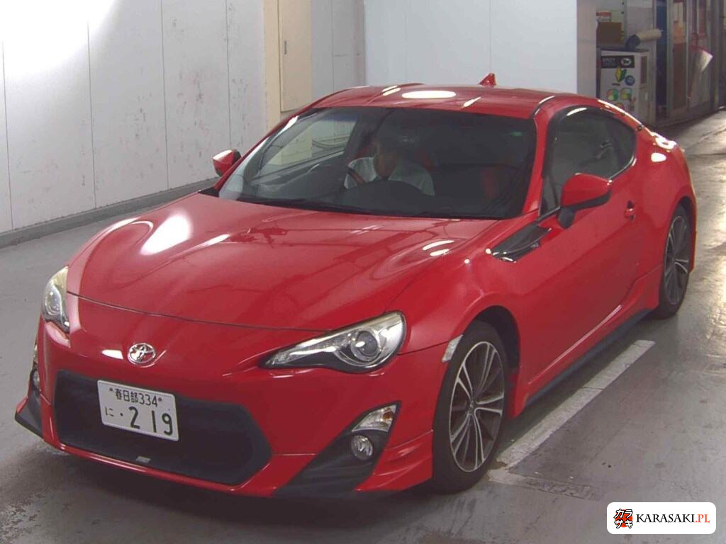 Toyota 86 2016 z aukcji japońskiej