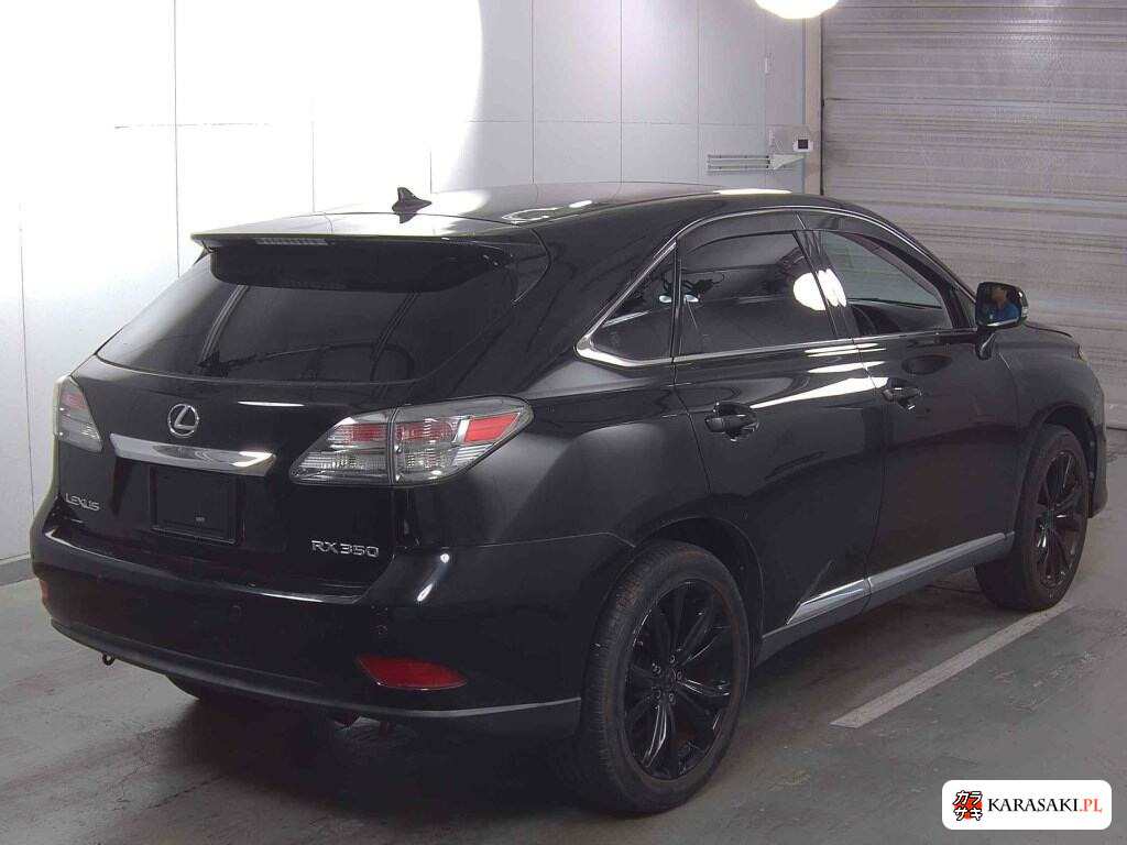 Lexus RX 2009 z aukcji japońskiej