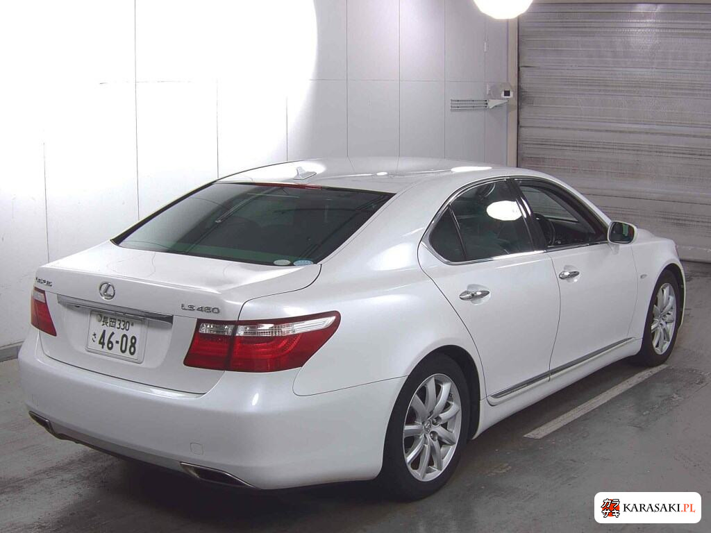 Lexus LS 2007 z aukcji japońskiej